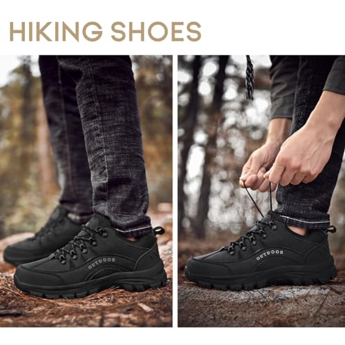 Hiking Shoes Mens Waterproof Mountain Trekking Shoes Men Breathable Walking Shoes Outdoor Sports Running Camping Climbing4