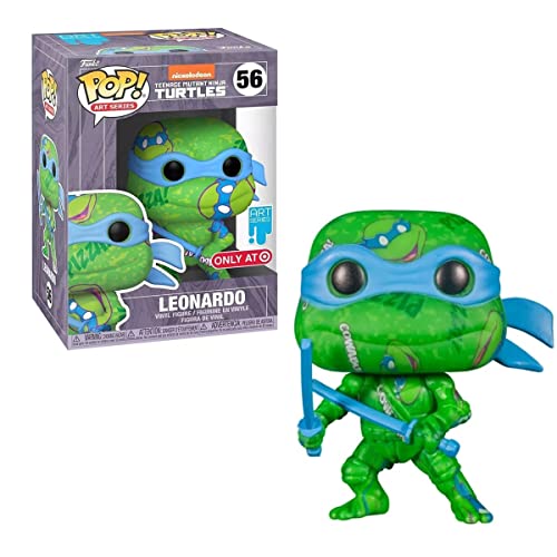 En Oferta Funko Leonardo Artist Series Teenage Mutant Ninja Turtles Pop! Figura De Vinilo Con Protector Pop!