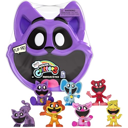 Poppy Playtime - CatNap Smiling Critters Minifigure 10-Pack (2.6