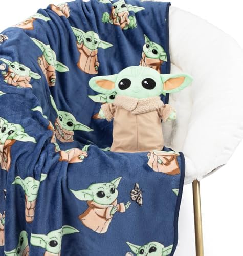 Jay Franco Star Wars Mandalorian Curious Child 100% Cotton Children's Bed Linen