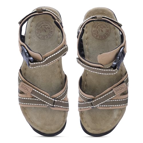 Image of Woodland Men's Leather Sandal