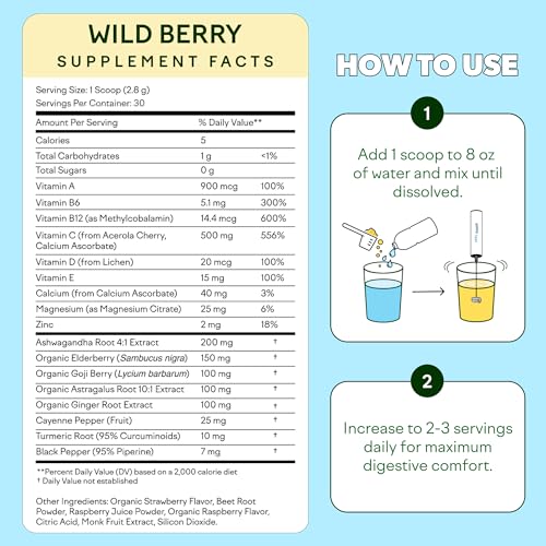 Image of Feel Goods Immunity Icon, Vitamin C Immune Support Powder, 30 Servings | Immunity Plus, 500mg Vitamin C, Elderberry, Ginger, Turmeric, Vitamins for Immune Health, Sugar-Free, Caffeine-Free Drink Mix
