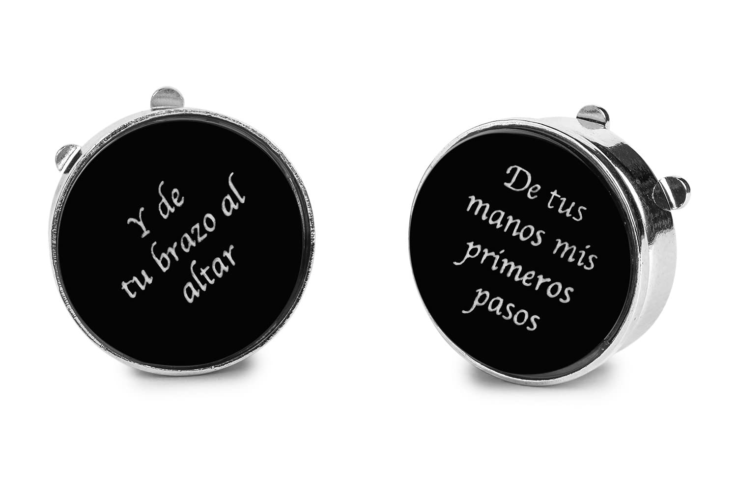 Gemelolandia | Gemelos para boda Regalo para el Padrino Cubrebotones Gemelos Originales Para Camisas | Para Hombres y Niños | Regalos Para Bodas, Comuniones, Bautizos y Otros Eventos