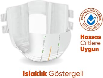Freshlife Large Bel Bantlı Yetişkin Hasta Bezi 30 Adet