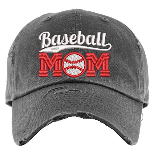 Distressed Baseball Cap OR Ponytail Hat 