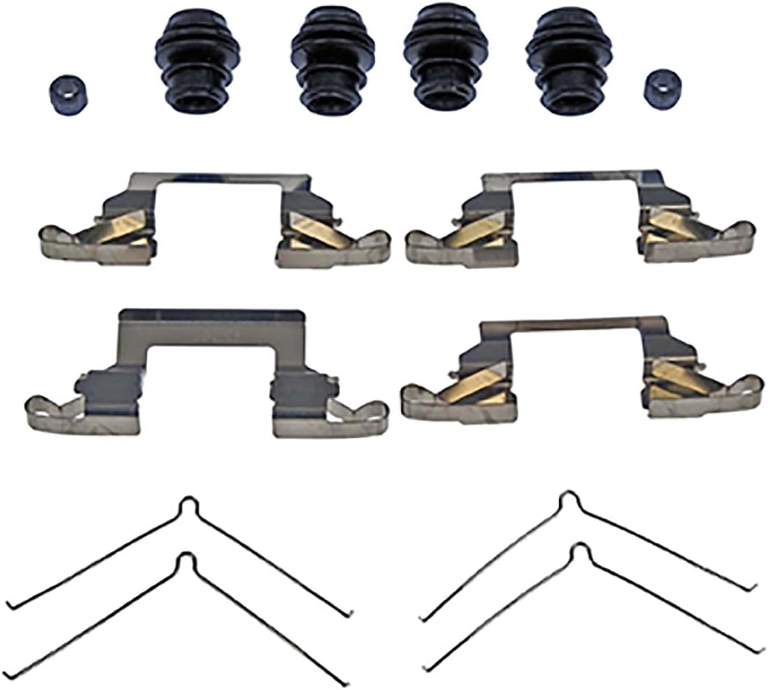 Automotive Replacement Front Disc Brake Hardware Kit for Nissan Pathfinder 3.3L 1996 1997 1998 1999 2000, for Nissan Pathfinder 3.5L 2001 2002 2003 2004, for INFINITI Q45 4.1L 1997 1998 1999