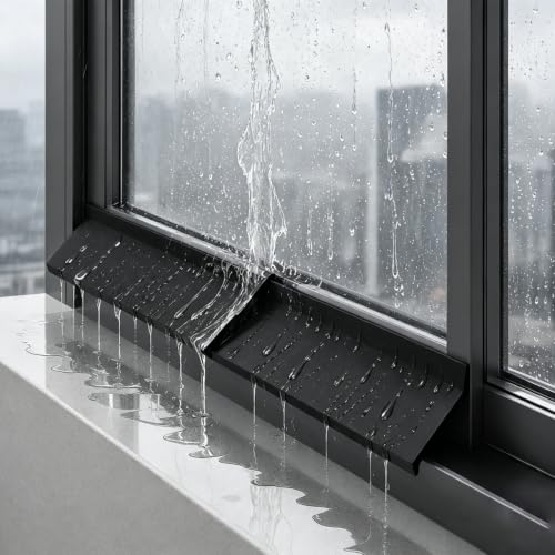 Image of HASTHIP 1M /39 Window Water Stopper Silicone Door Gap Filler SelfAdhesive