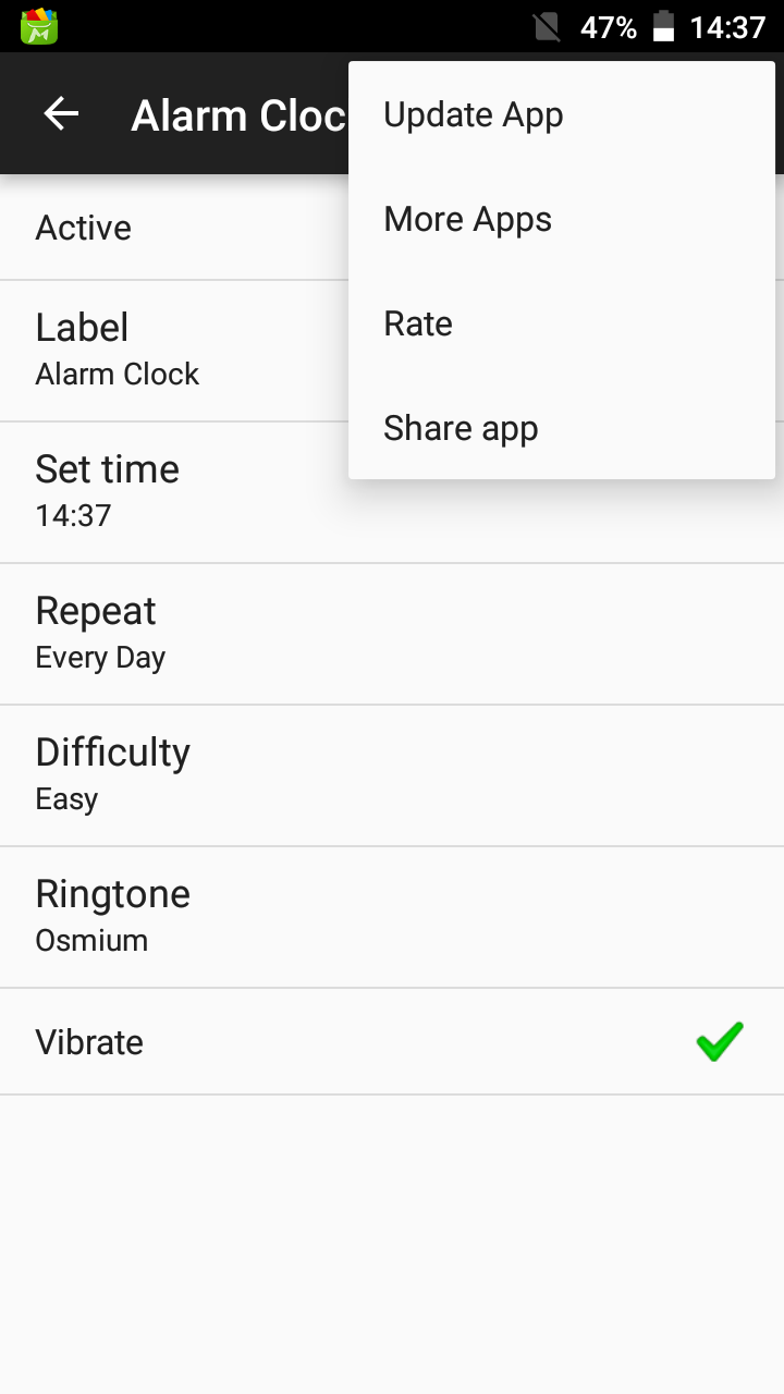 Alarm Clock App on Amazon Appstore