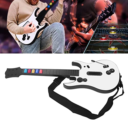 Controlador Guitar Hero para PC, Guitar Hero Sem Fio para PS 3 e PC, Controlador Guitar Game Com Str