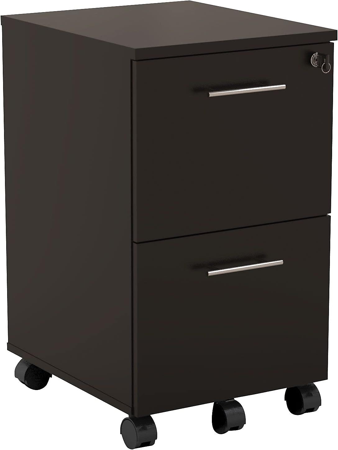 Safco Mayline MNFFLGS Medina Freestanding Mobile File Pedestal FF, Gray Steel Laminate