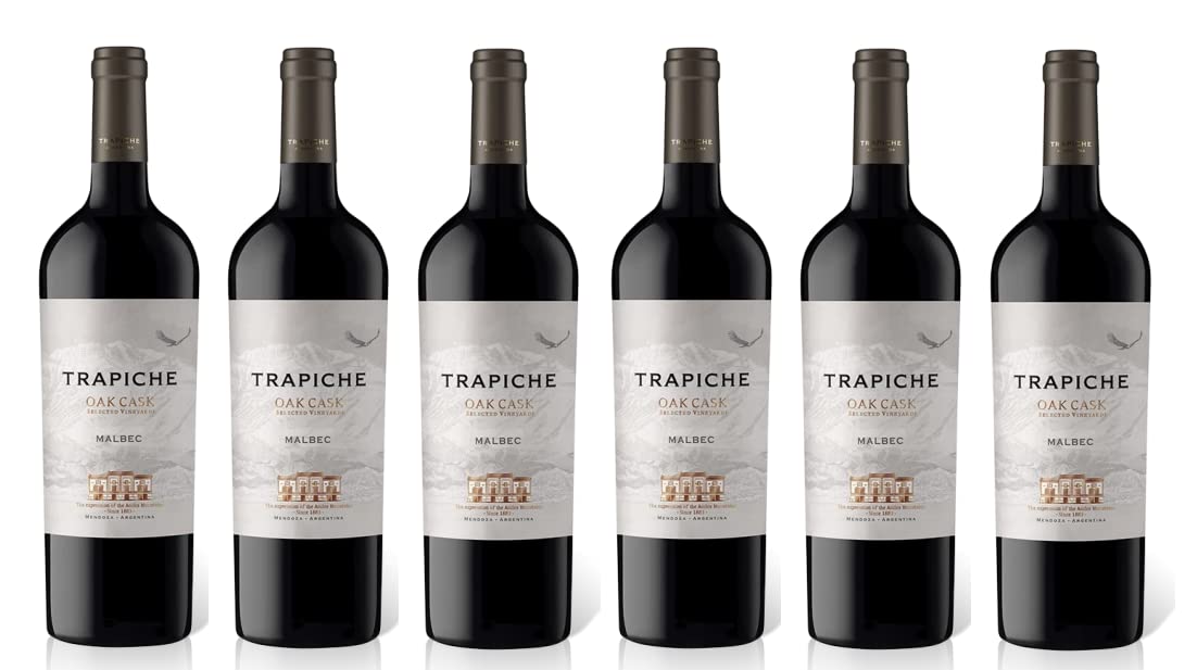 6x 0,75l - 2024er - Trapiche - Oak Cask - Malbec