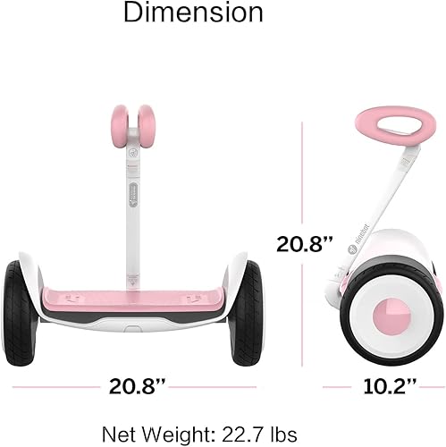 Miniatura 8 de Segway - Patín eléctrico inteligente Ninebot S Kids autobalanceante y con luz LED patín diseñado para niños compatible con el kit Mecha