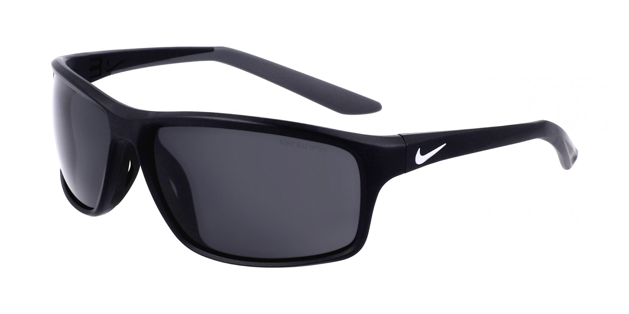 Nike Unisex Black Adrenaline 22 N - Sunglasses - 64 Mm - Accessories