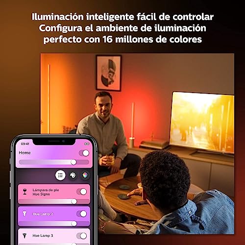 Regala diseño inteligente con la lámpara Philips Hue Signe de aluminio 4