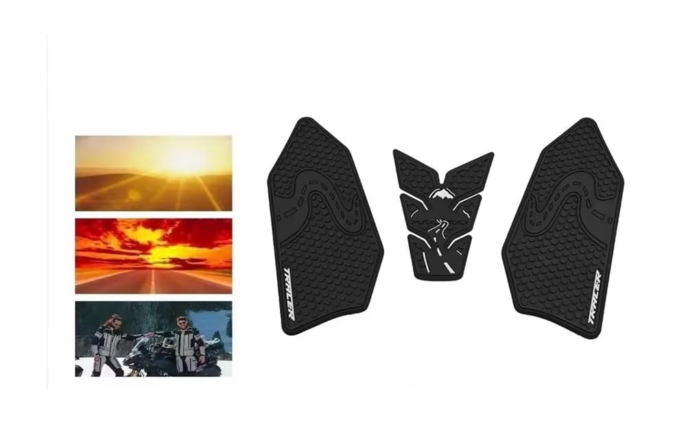 Adesivo protezione serbatoio moto Protettivo Antiscivolo Per Serbatoio Carburante Laterale Per Moto Per Tracer 9 GT 2025-2026