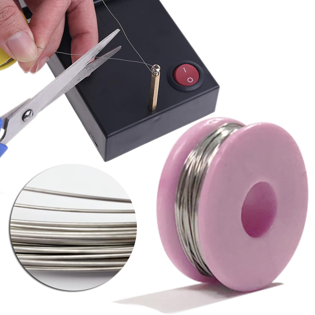 Nichrome Draht 10 Meter (33 Fuß) Heizdurchmesser 0 25 Mm Schnitte Schaumbeständigkeit Für Maschinenspulendraht