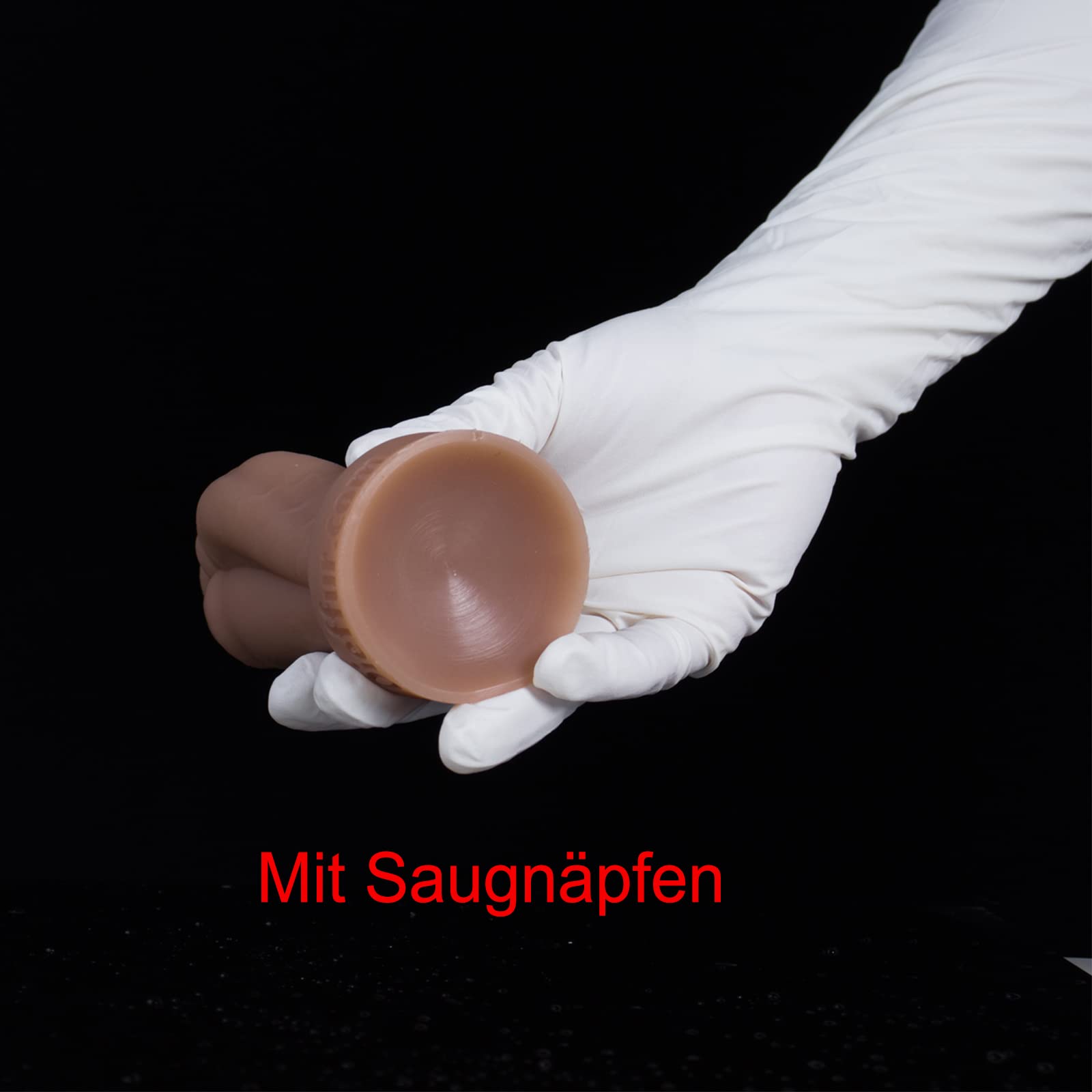 Mostro Plug anale Dildo anale Butt plug Silicone Realistico Dilatatore ano spesso con ventose Stimolatore del punto G della prostata Masturbazione Giocattolo sessuale per uomini Donne Principianti(L)