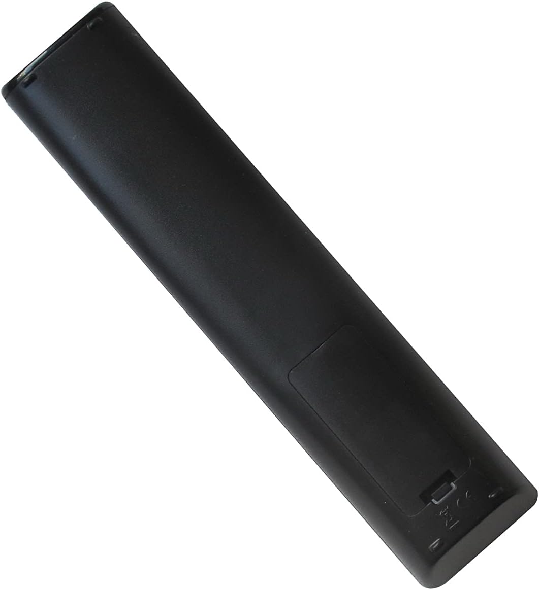 Z powrotem view of the KRPTQJoo replacement remote control, showing the battery compartment cover.