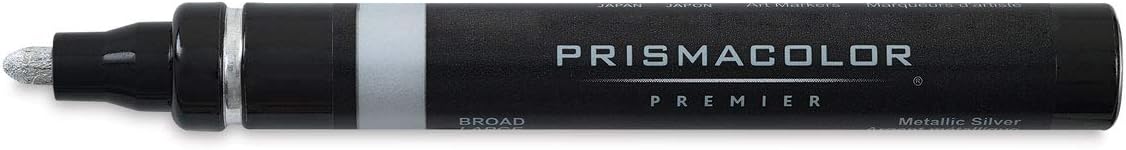 PRISMACOLOR PRISMA MRKR SILVER BROAD PM117
