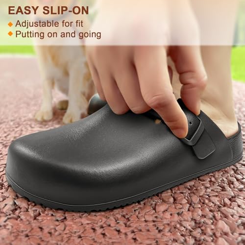 Bigant Womens Clogs,Mercy Mules for Womens Nurse Shoes-Slip on Garden Work Shoes - Image 7