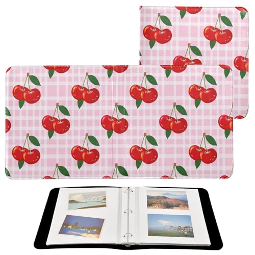 JUMBEAR Álbum de fotos grande autoadhesivo con 20 páginas, álbum de recortes para boda, familia, bebé, vacaciones, cerezo