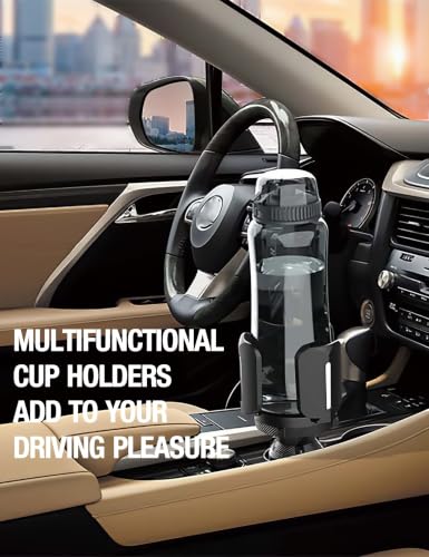 Support gobelet pour Renault Megane 4, la solution pour les grandes bouteilles