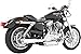 Freedom HD00391 Exhaust (3.25" Racing Slip-On Black Tip)