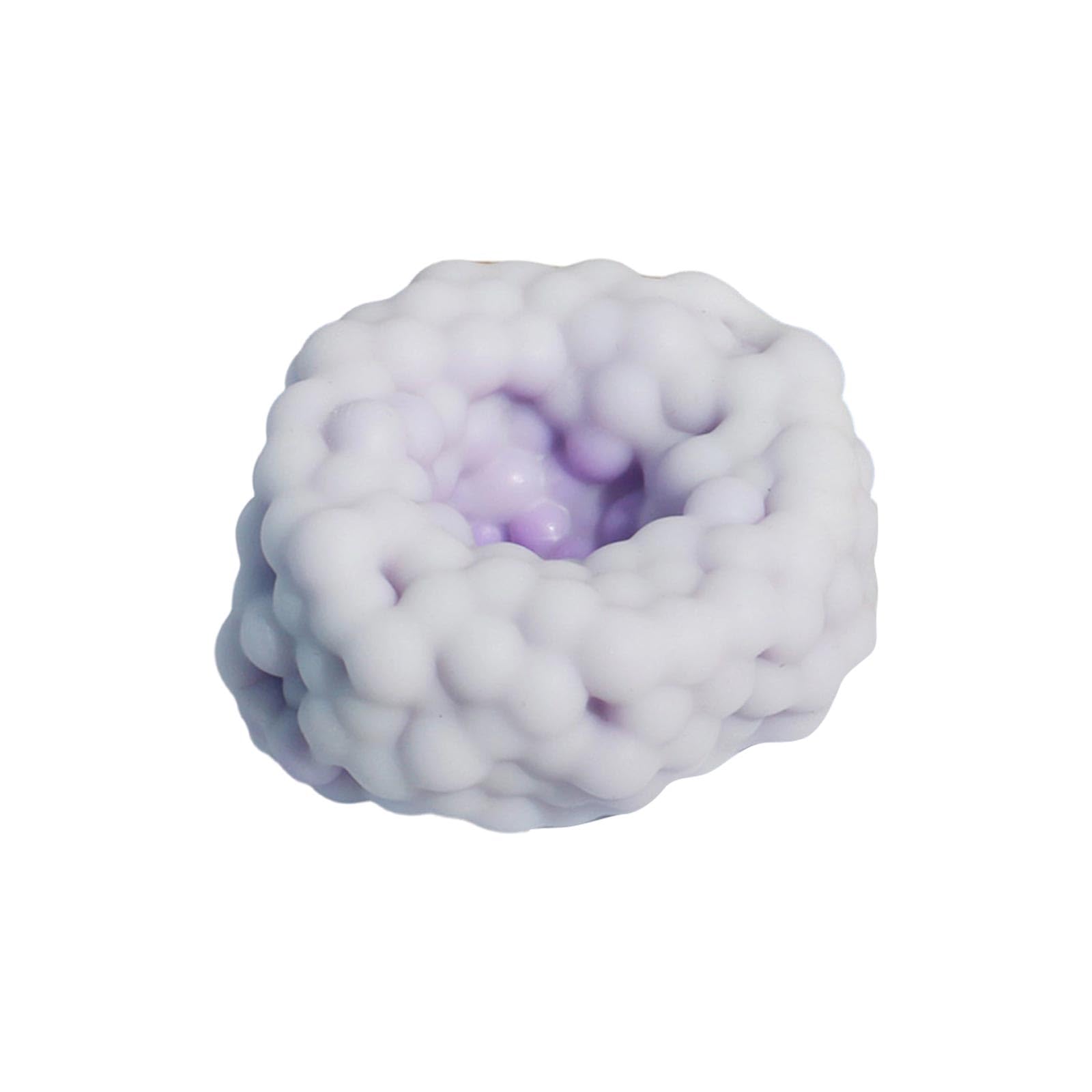 Stress Relief Toys Adults Venting Decompression Ball Soft Squeeze Fidget Toy Squishy Sensory Decompression Toy For Anxiety Relief Purple
