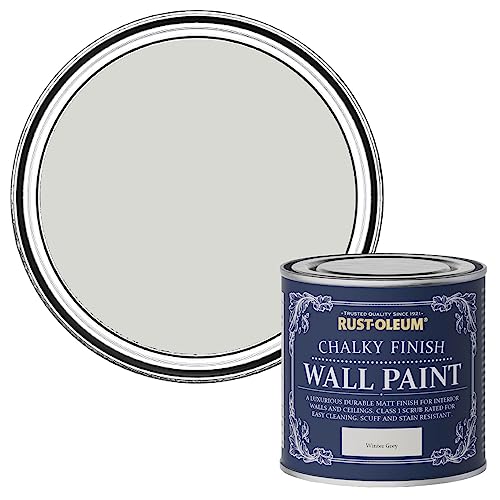 Rust-Oleum Chalky Wall Paint Winter Grey 125ml