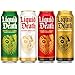 Liquid Death Soda-Flavored Sparkling Water Variety 12-Pack (19.2oz Cans) (Severed Lime, Mango Chainsaw, Convicted Melon, Cherry Obituary)