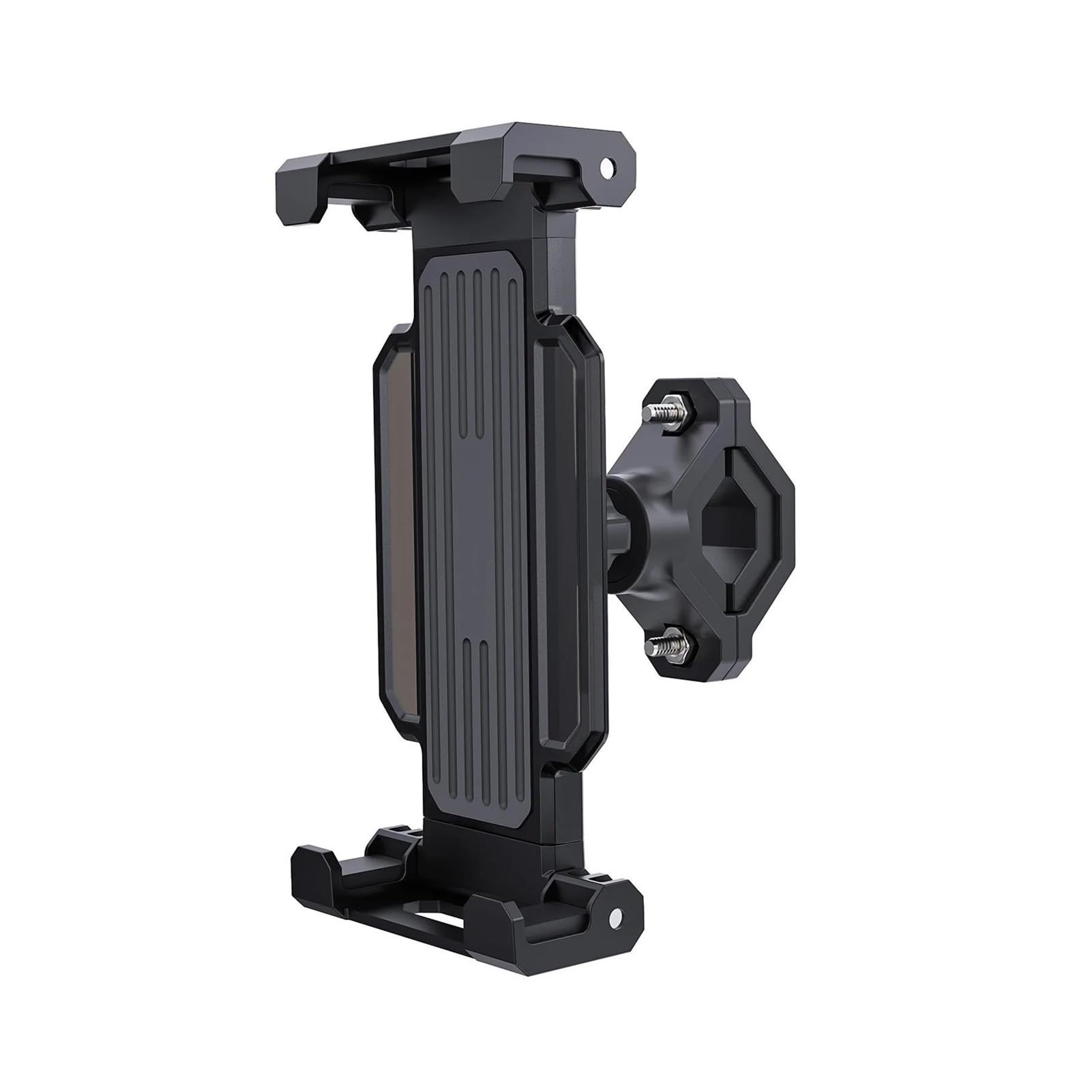 Support Universel pour Vélo Moto Tablette Monture Poussette Guidon Téléphone Extérieur De Conduite pour 4-13(Noir)