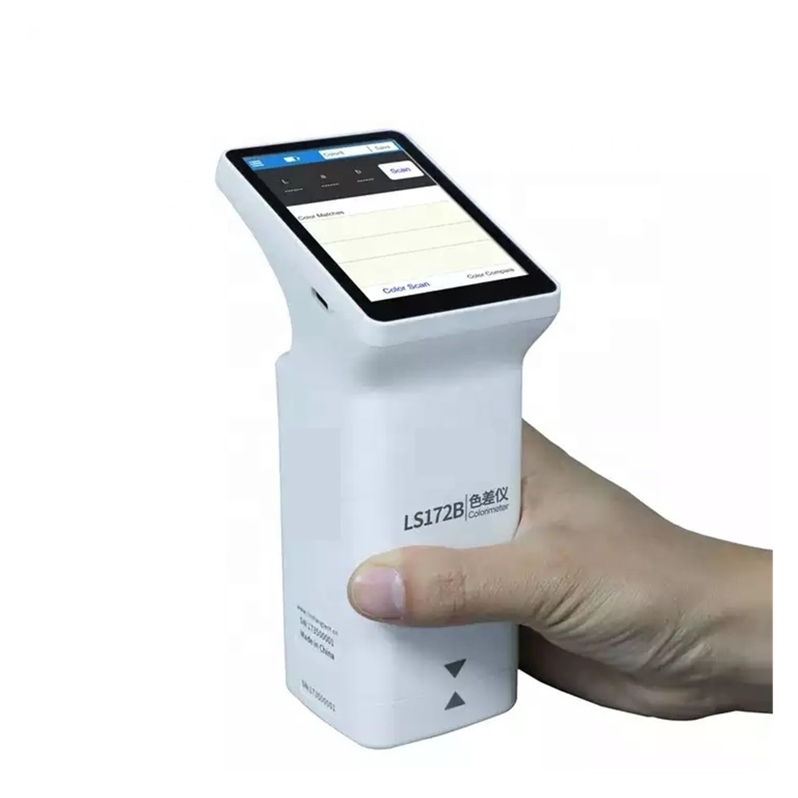 Espectrofotómetro, Colorímetro De Pantalla Táctil LS172B 45/0 Para Papel, Tela, Pintura, Cuero, Máquina Medición Color, Mano