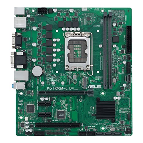 Asus PRO H610M C D4 CSM//LGA1700 - vue 8