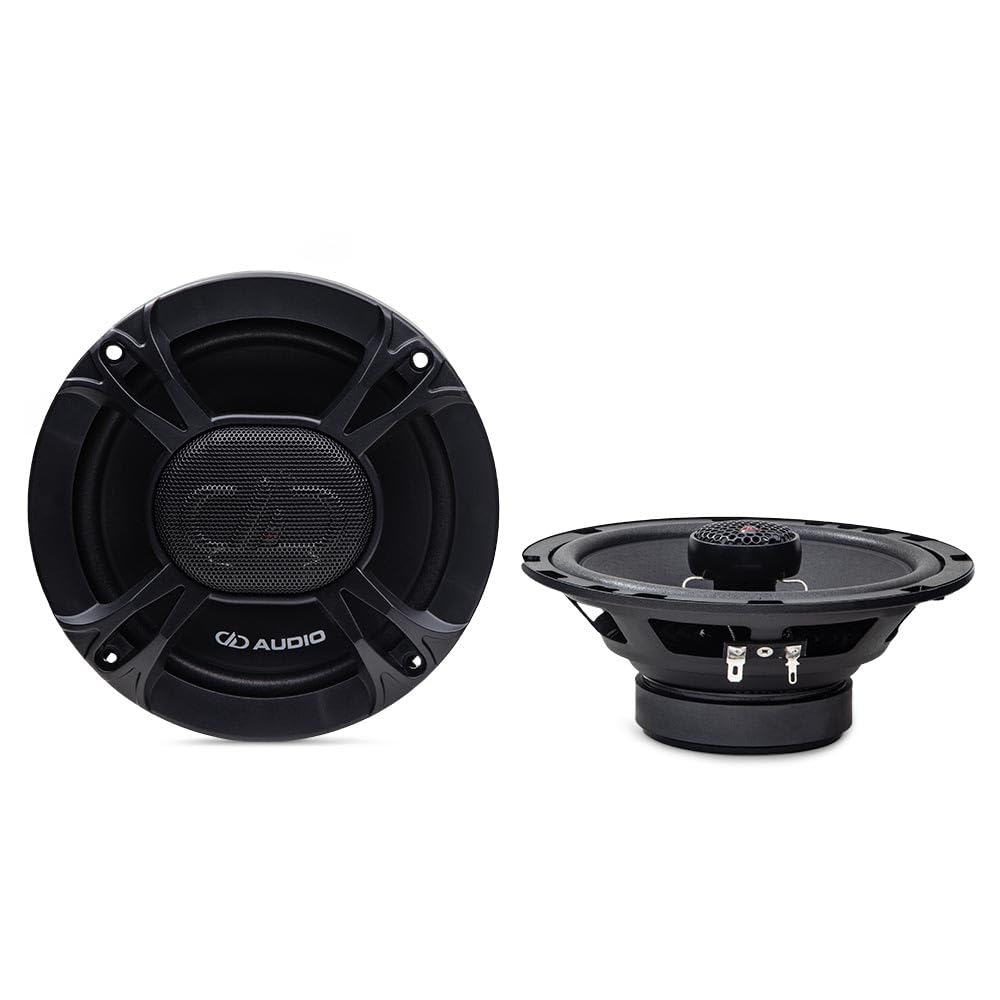 DD Audio E-X6.5B 6.5" 125W 2-Way Coaxial Speakers