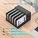 ORICO USB 3.0 5 Bay Hard Drive Docking Station with Offline Cloning for 2.5/3.5 SATA HDD SSDs Max Up to 90TB Plug and Play Flat-Down-6558US3-C