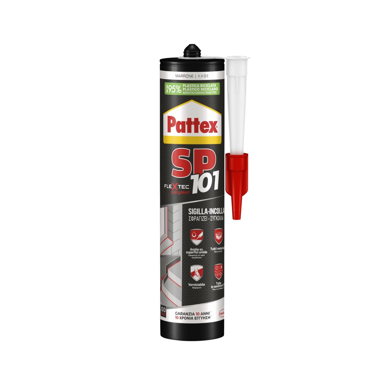 Joint SP 101 marron 280 ml idéal pour rénover vos fenêtres en bois