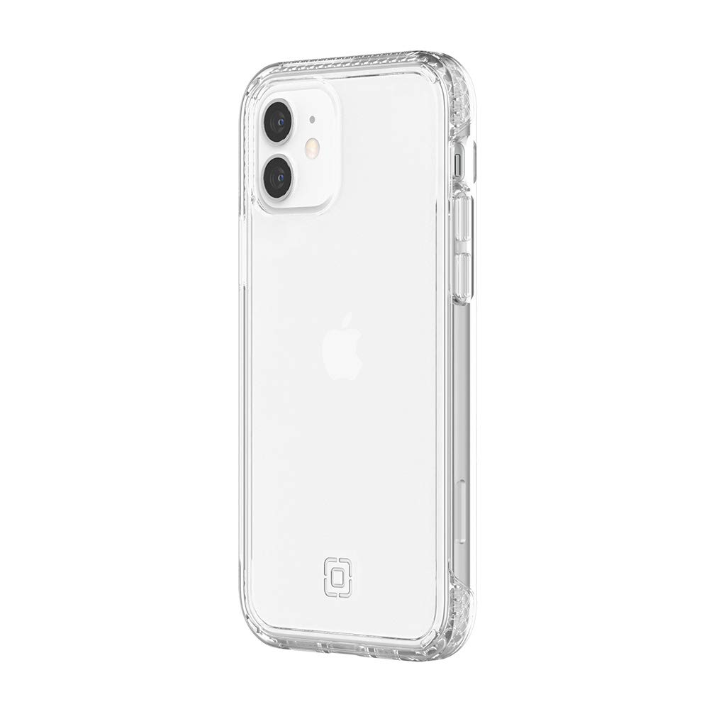 Incipio Slim Case Compatible with iPhone 12/12 Pro (6.1 Inches) [4.25 m Drop-Resistant I Qi Compatible Cover I Extremely Robust Mobile Phone Case I Shock-Absorbing Case] Transparent