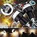 Produktbild Turbobm 2 stücke Motorrad Blinker Motorrad LED Blinker Lichter Lenkerende Blinker 12 V Universal für 22mm Lenker motorräder, e-Bikes