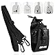 Lazmin MSC-20A Multifunktions-Etui für Zwei-Wege-Funkgerät Walkie-Nylonholster für Kenwood//HYT-Funkgerät