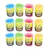 Glow In The Dark Slime - Bulk Pack Of 12 Assorted Colors Slime