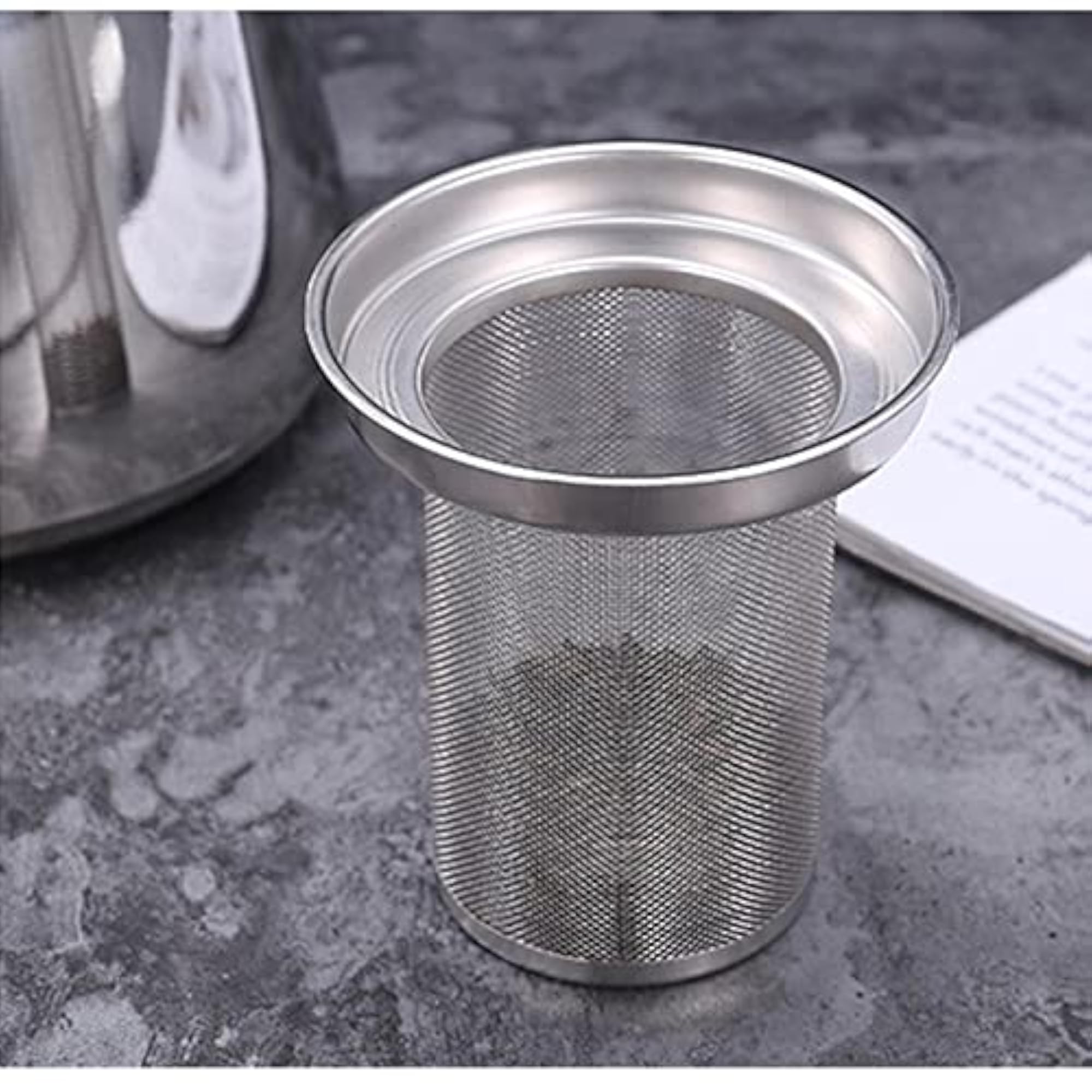 Large Polish Stainless Steel Teapot for Home