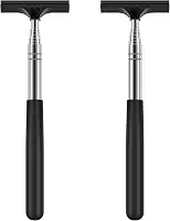 2 peças de limpador de rodo telescópico de carro, rodo de lateral de carro de 97 cm, rodo de janela de carro com alça retrátil, mini rodo de para-brisa para retrovisor de veículo de