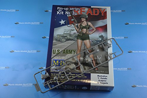 Master Box US Army Girl PIN-UP Series, KIT № 3 Alice 1/24 miniatura 6