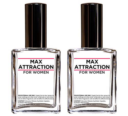 Max Attraction for Women - Pheromones to Attract Men (2 Bottles Special Offer Discount)