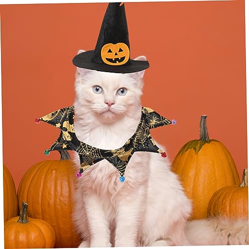 Costume de chat d'Halloween durable et collier mignon réglable - 4