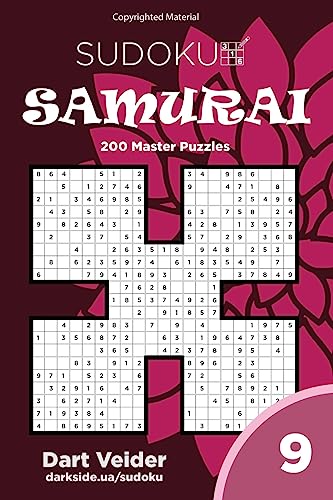 Sudoku Samurai - 200 Master Puzzles 9x9 (Volume 9)