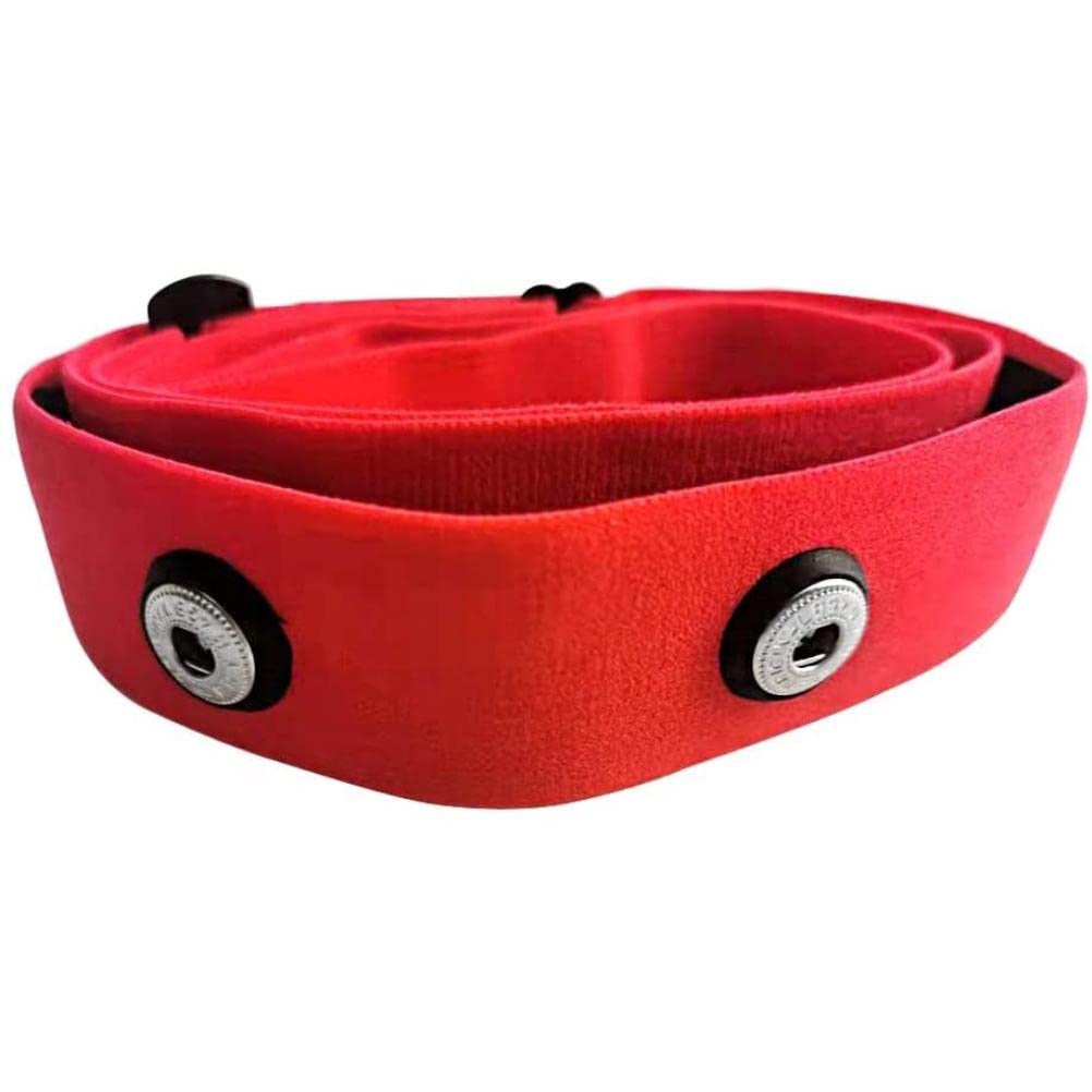 Sangle De Poitrine Réglable Pour Capteur De Fréquence Cardiaque – Nylon Souple, Compatible Avec Émetteurs Bluetooth (Capteur Non Inclus)
