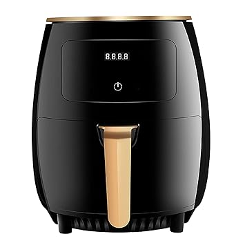 Qunan Air Fryer lect S n Contact Control Air Fryer Multifunctional Oil-Free Heal y Air Fryer ligent Timing Resistant Air Fryer Electric 4.5L Air Fryer