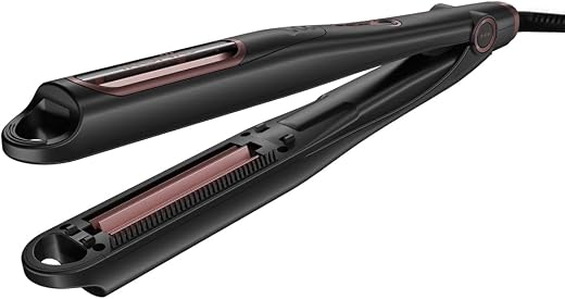 IKONIC Professional Super Crimper With Advance Ceramic Heating Technology, No Traditional Manual Pressing Of The Plates, Q...