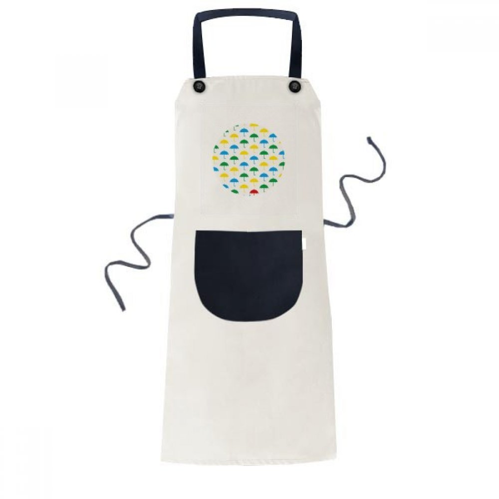 Tablier beige motif nuage réglable pour cuisiner de bons petits plats à la maison